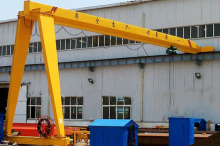 WEIHUA Single Girder Semi-Gantry Crane